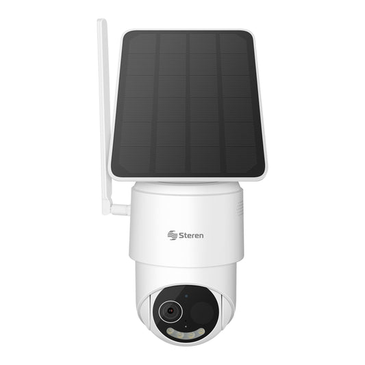 Cámara de seguridad 4G 2 Mpx robotizada con panel solar, para exterior / CCTV-610