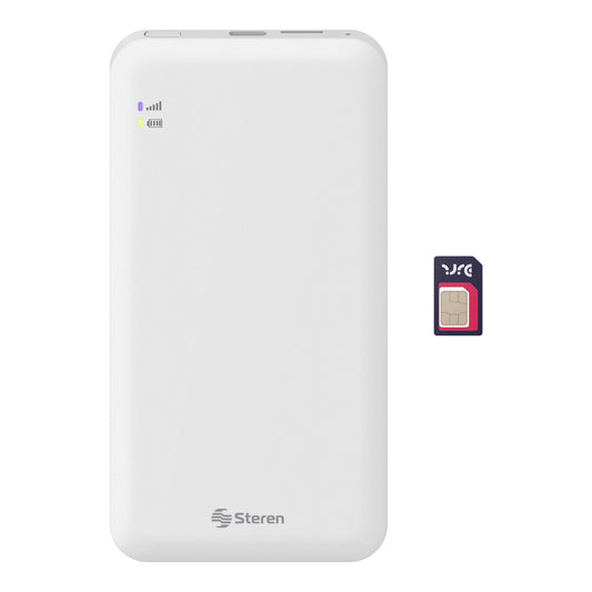 Router Wi-Fi* portátil 4G desbloqueado, con SIM incluida / COM-780