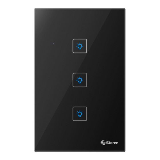 Carátula para apagador touch Wi-Fi* SHOME-213 / SHOME-013