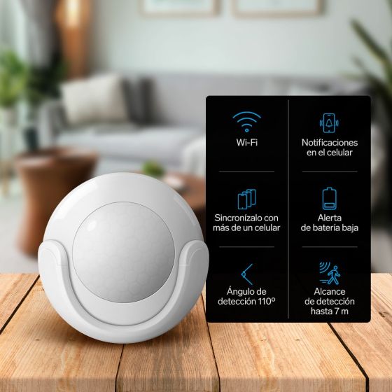 Sensor de movimiento (PIR) Wi-Fi* / SHOME-141