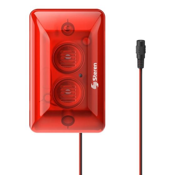 Alarma sonora Wi-Fi con luz estroboscópica roja / SHOME-167