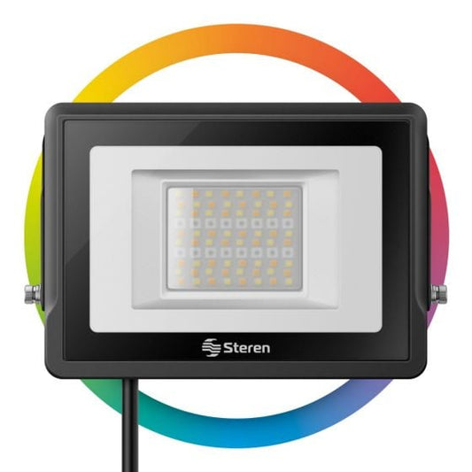 Reflector LED Wi-Fi RGB+W de 30 W para exterior / SHOME-1230