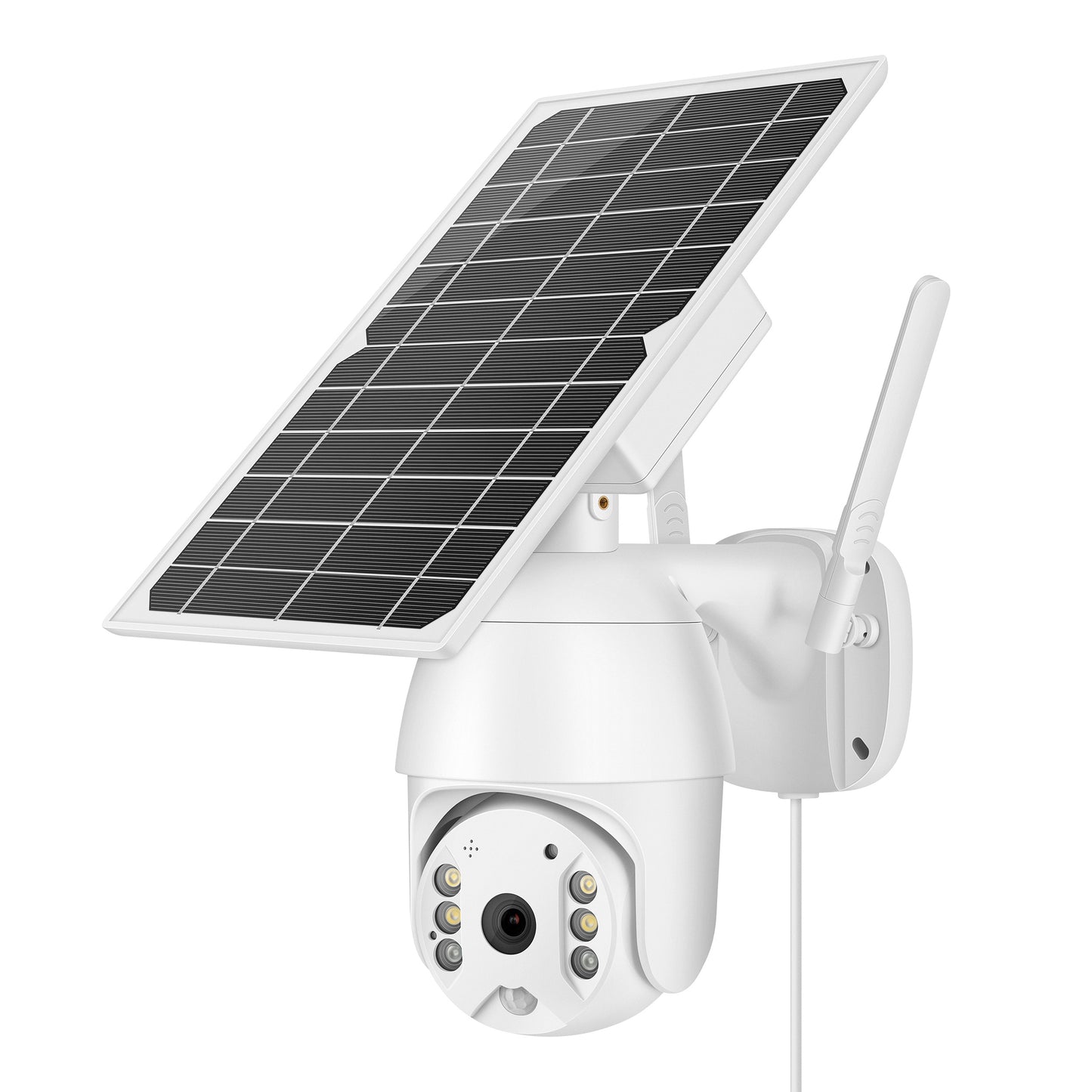 Cámara de seguridad 4G 2 Mpx robotizada con panel solar, para exterior / CCTV-600