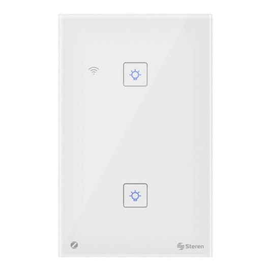 Apagador Zigbee* touch doble / SHOME-Z302