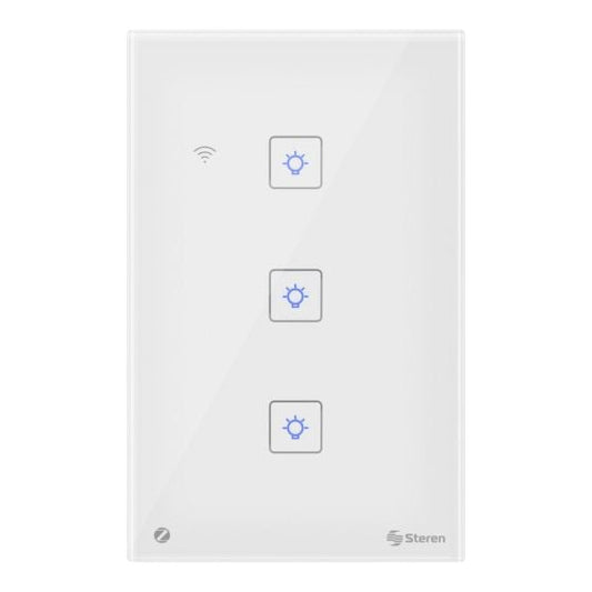 Apagador Zigbee* touch triple / SHOME-Z303