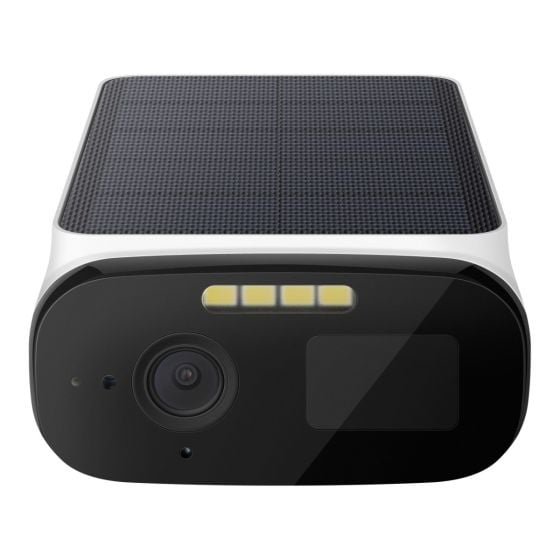 Cámara de seguridad Wi-Fi 4 Mpx fija con panel solar, para exterior / CCTV-260