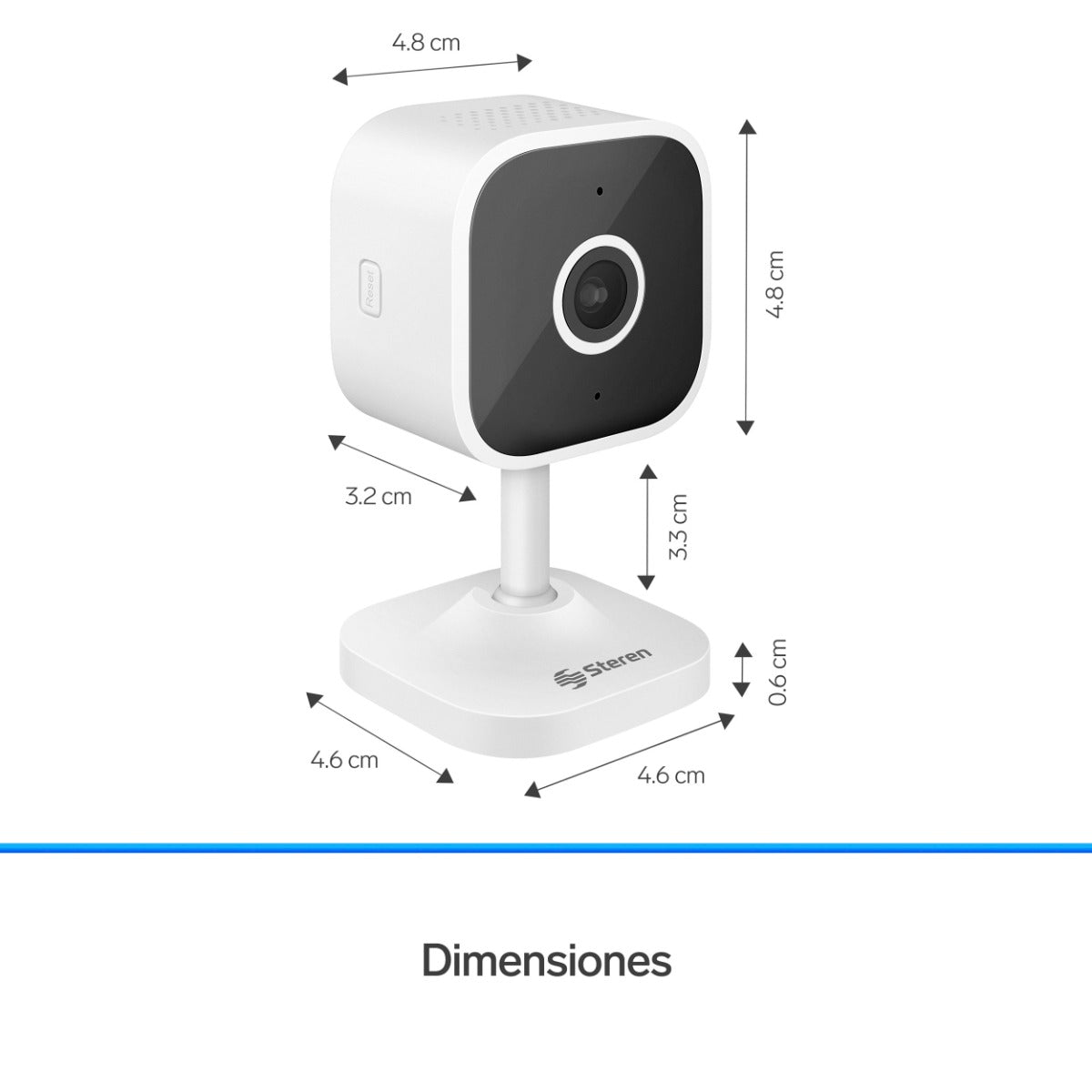Cámara de seguridad Wi-Fi* 3 Mpx fija / CCTV-203