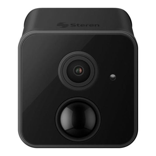Mini cámara de seguridad Wi-Fi* 2 Mpx fija con batería recargable / CCTV-241