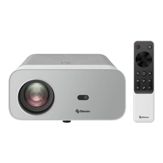 Proyector multimedia Full HD de 11 000 lm (300 ANSI lm) con función espejo, Bluetooth*, ajuste automático de enfoque y trapecio y sistema óptico sellado, gris / PRO-4000GR