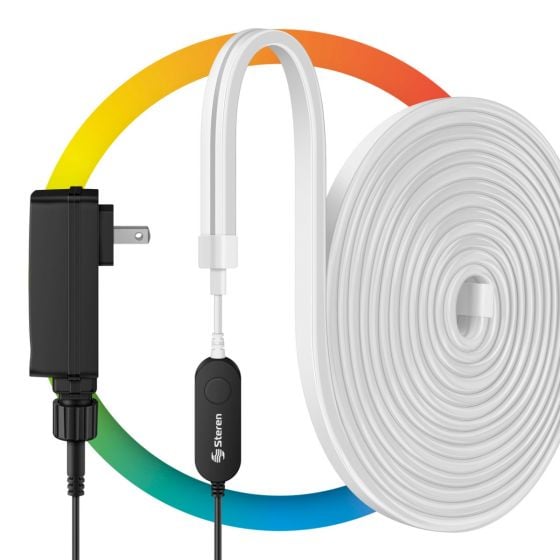 Tira LED Neón Wi-Fi multicolor RGB de 5 metros para exterior / SHOME-1290D