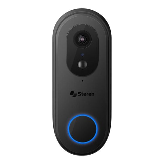 Video timbre Wi-Fi* 4 Mpx compatible con asistentes de voz y opción a conexión de corriente alterna / CCTV-0960