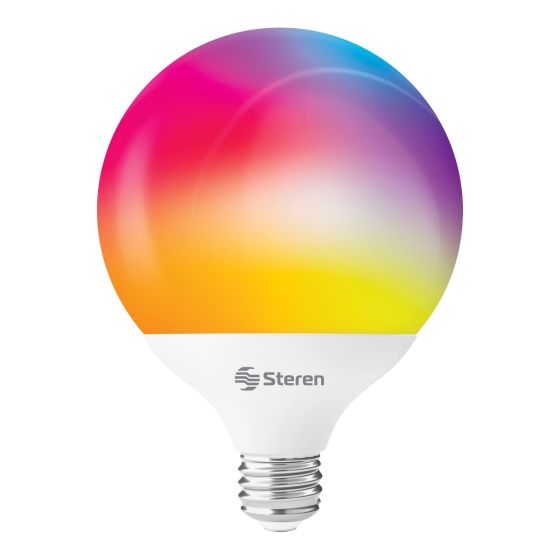 Foco LED Wi-Fi multicolor, 15 W / SHOME-122