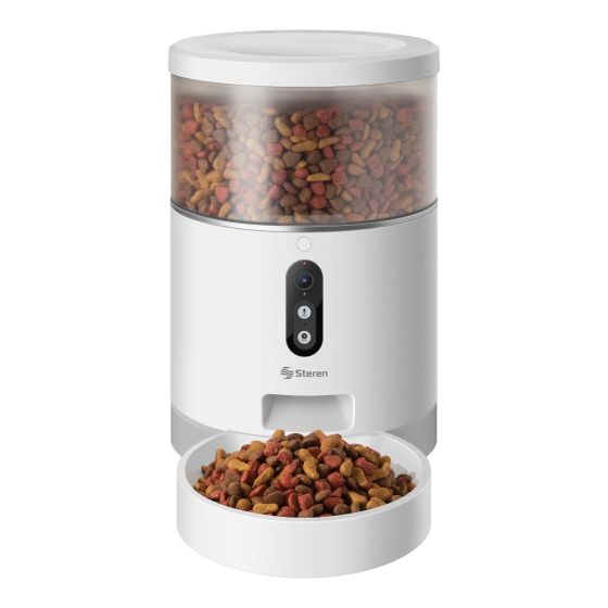 Dispensador Wi-Fi de alimento para mascotas con cámara Full HD y grabador de voz / SHOME-PET