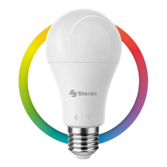 Gateway Wi-Fi con función de foco LED RGB+W multicolor de 9 W / SHOME-420