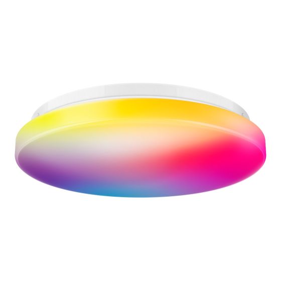 Lámpara LED Wi-Fi RGB+W multicolor de 18 W, para techo / SHOME-126