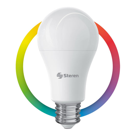 Foco LED Wi-Fi RGB+W multicolor de 10 W / SHOME-120